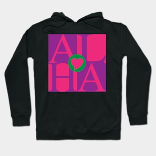 Aloha Pop Art Hawaii Gallery Hoodie